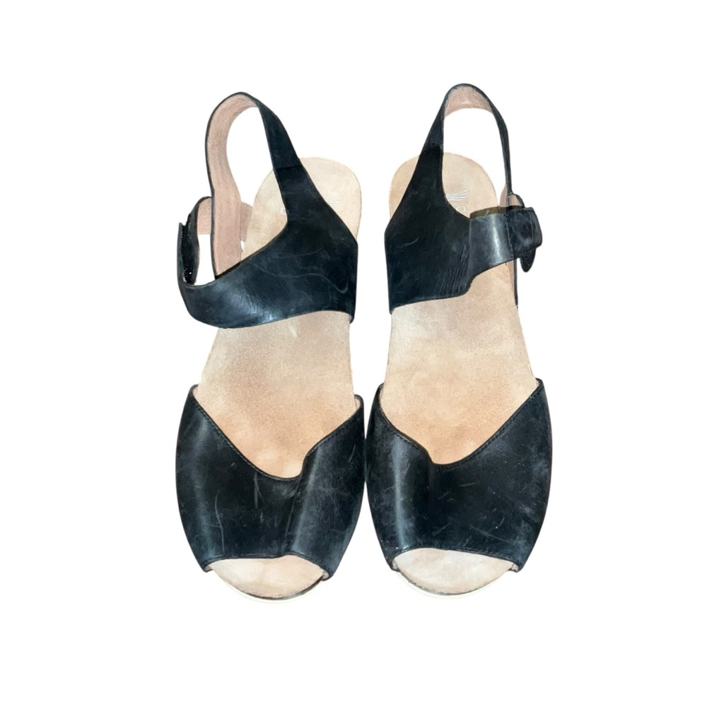 DANSKO Women's Vera Sandal black and brown size 41